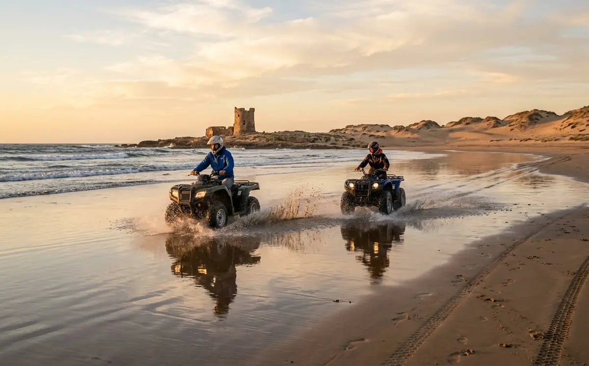 Quad Tour: Beach & Dunes with Free Transfer — Essaouira, Morocco