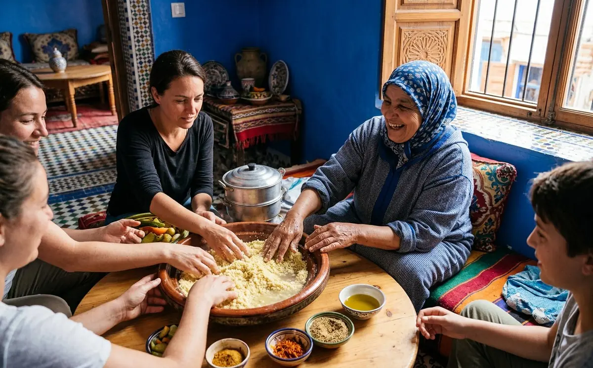 Traditional Family-Style Moroccan Cooking Class — Essaouira, Morocco