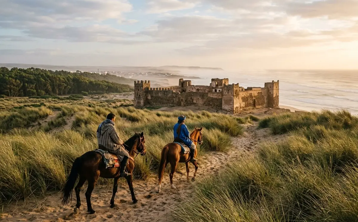 Scenic Diabat Horseback Ride with Transfer — Essaouira, Morocco