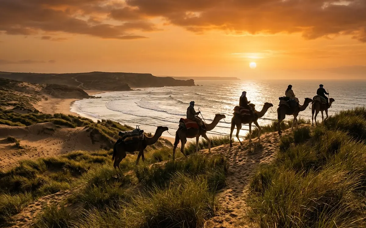 Essaouira: 2-Hour Camel Ride on Beach and Dunes — Essaouira, Morocco